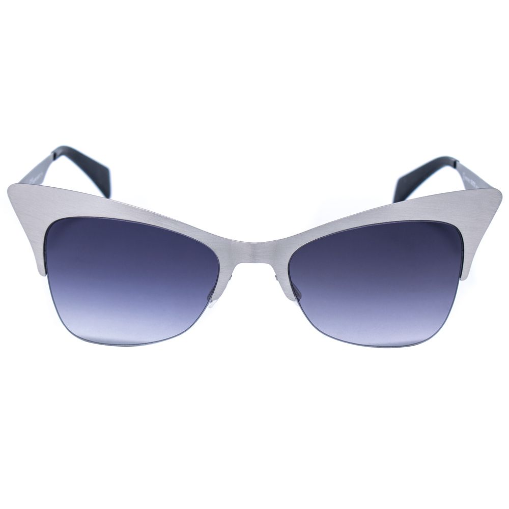 Italia Independent Silver Metal Sunglasses $207.00 Italia Independent Luzworld