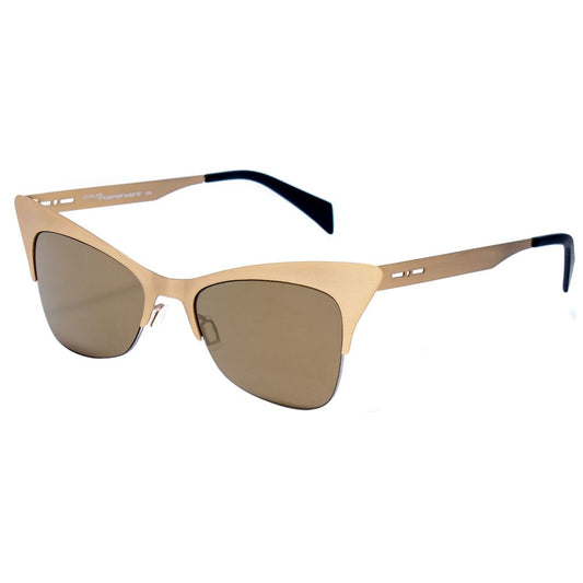 Italia Independent Gold Metal Sunglasses $207.00 Italia Independent Luzworld