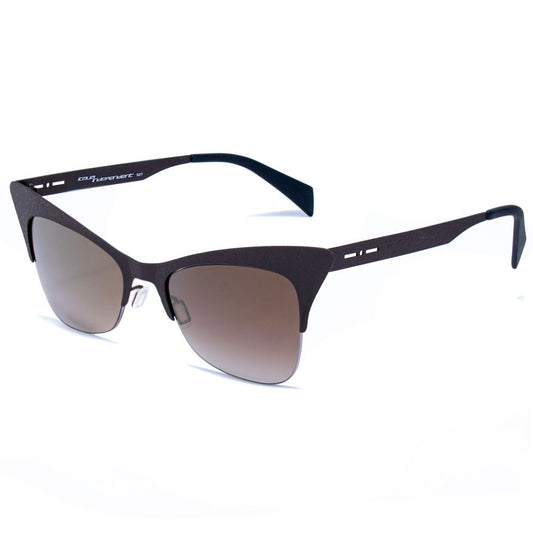 Italia Independent Black Metal Sunglasses $207.00 Italia Independent Luzworld