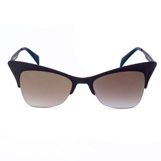 Italia Independent Black Metal Sunglasses $207.00 Italia Independent Luzworld