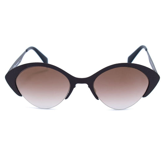 Italia Independent Black Metal Sunglasses $209.00 Italia Independent Luzworld