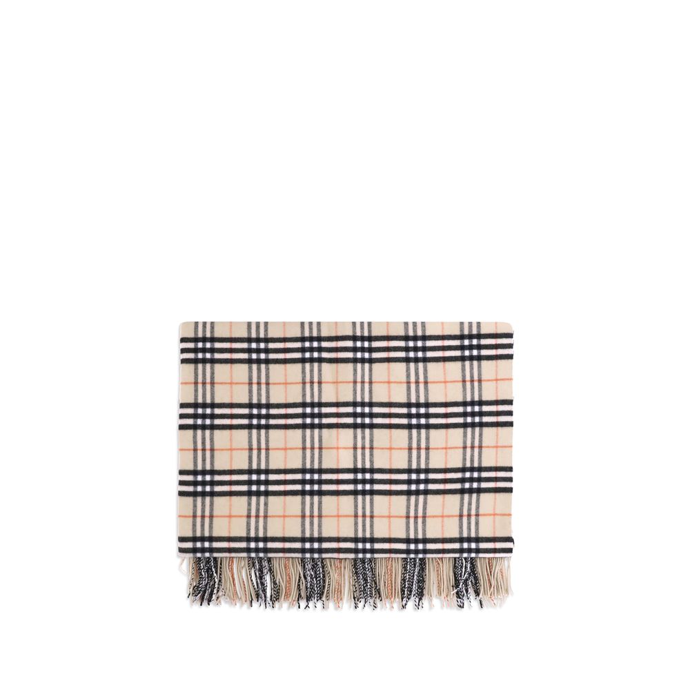 Burberry Check wool Blanket $2816.00 Burberry Luzworld