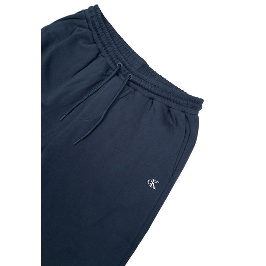 Calvin Klein Jeans Blue Organic Cotton Joggers Workout Pant $200.00 Calvin Klein Jeans Luzworld