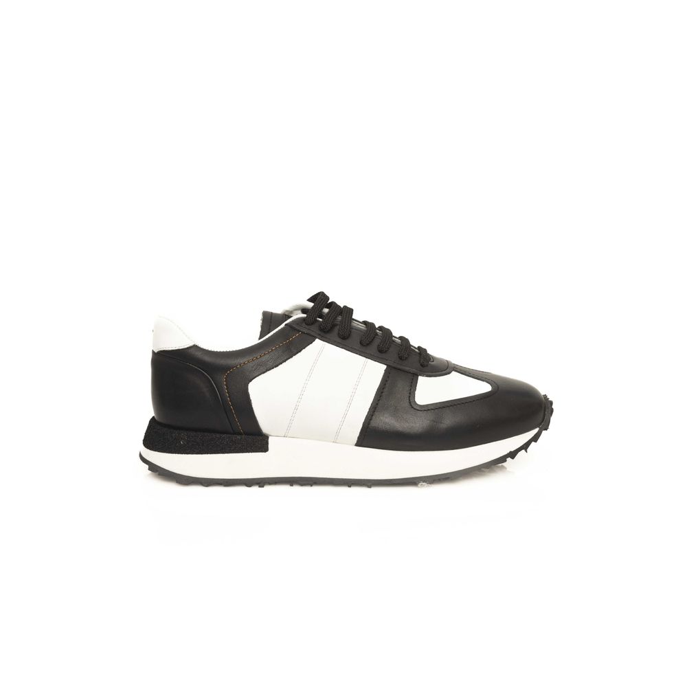 Cerruti 1881 Black Calfskin Men Sneaker $631.00 Cerruti 1881 Luzworld