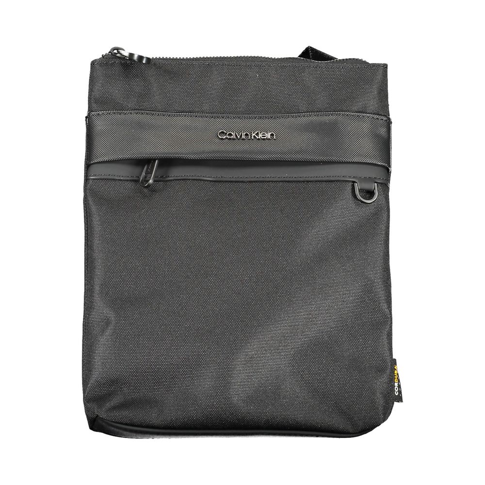 Calvin Klein Black Polyester Shoulder Bag $199.00 Calvin Klein Luzworld