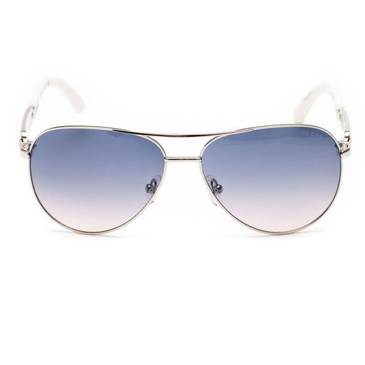Guess Gray Metal Sunglasses $200.00 Guess Luzworld