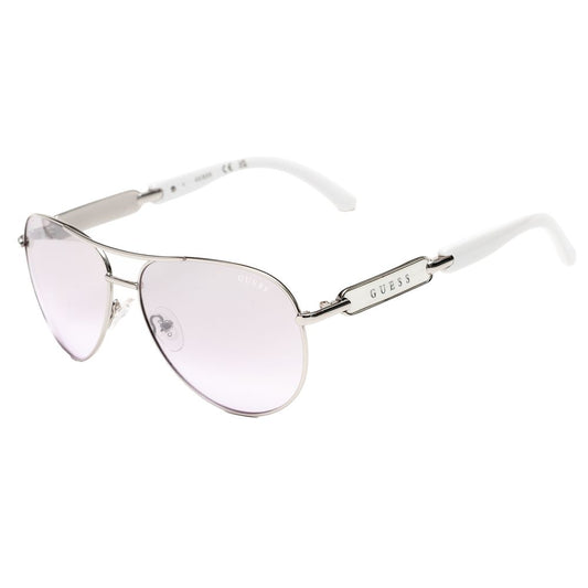 Guess Gray Metal Sunglasses $200.00 Guess Luzworld