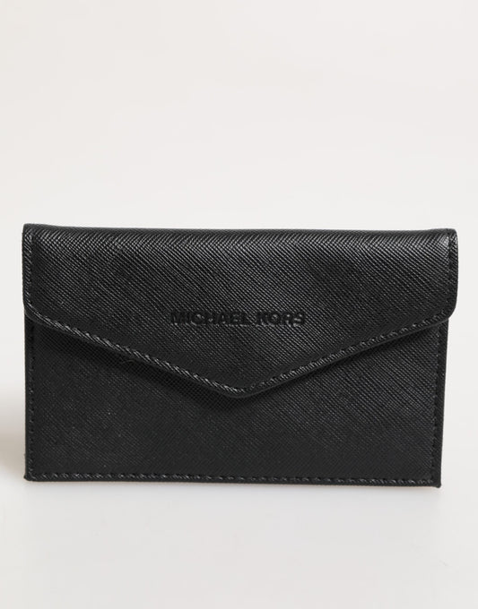Michael Kors Black Saffiano Leather Envelope Holder Men's Accessory Wallet $552.00 Michael Kors Luzworld