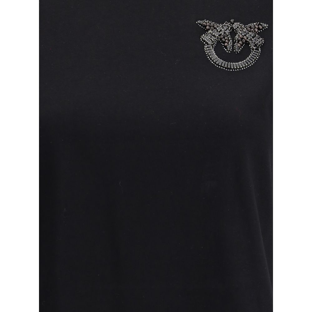 PINKO Eembroidered logo T-Shirt $288.00 PINKO Luzworld