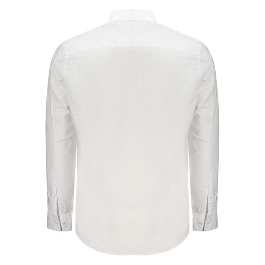 Calvin Klein White Cotton Men Shirt $228.00 Calvin Klein Luzworld