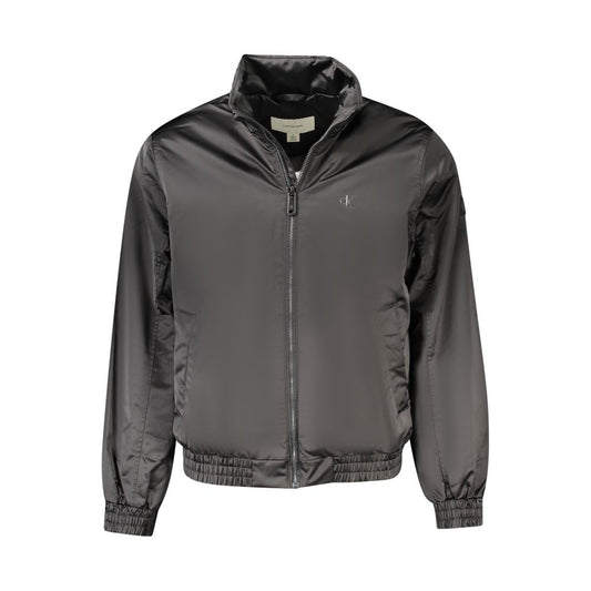 Calvin Klein Black Polyester Men Jacket $319.00 Calvin Klein Luzworld