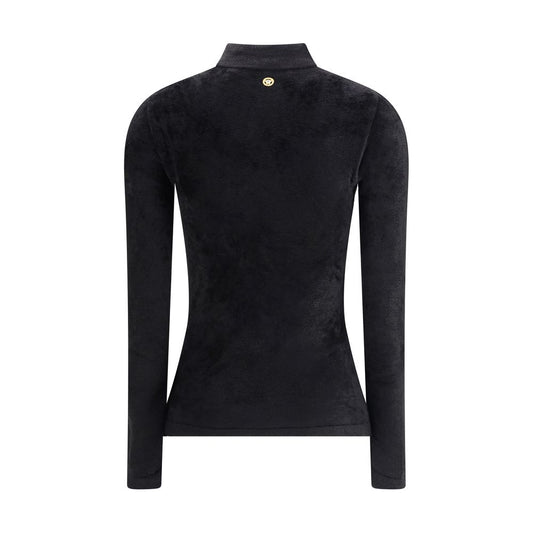 Versace Chenille Top with half nec $1390.00 Versace Luzworld