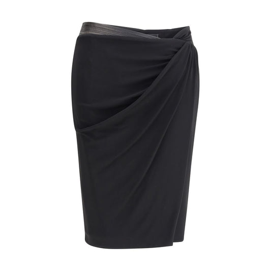 Versace Draped jersey Skirt $2633.00 Versace Luzworld