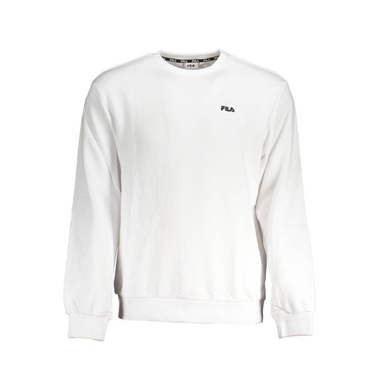 Fila White Cotton Men Sweater $178.00 Fila Luzworld