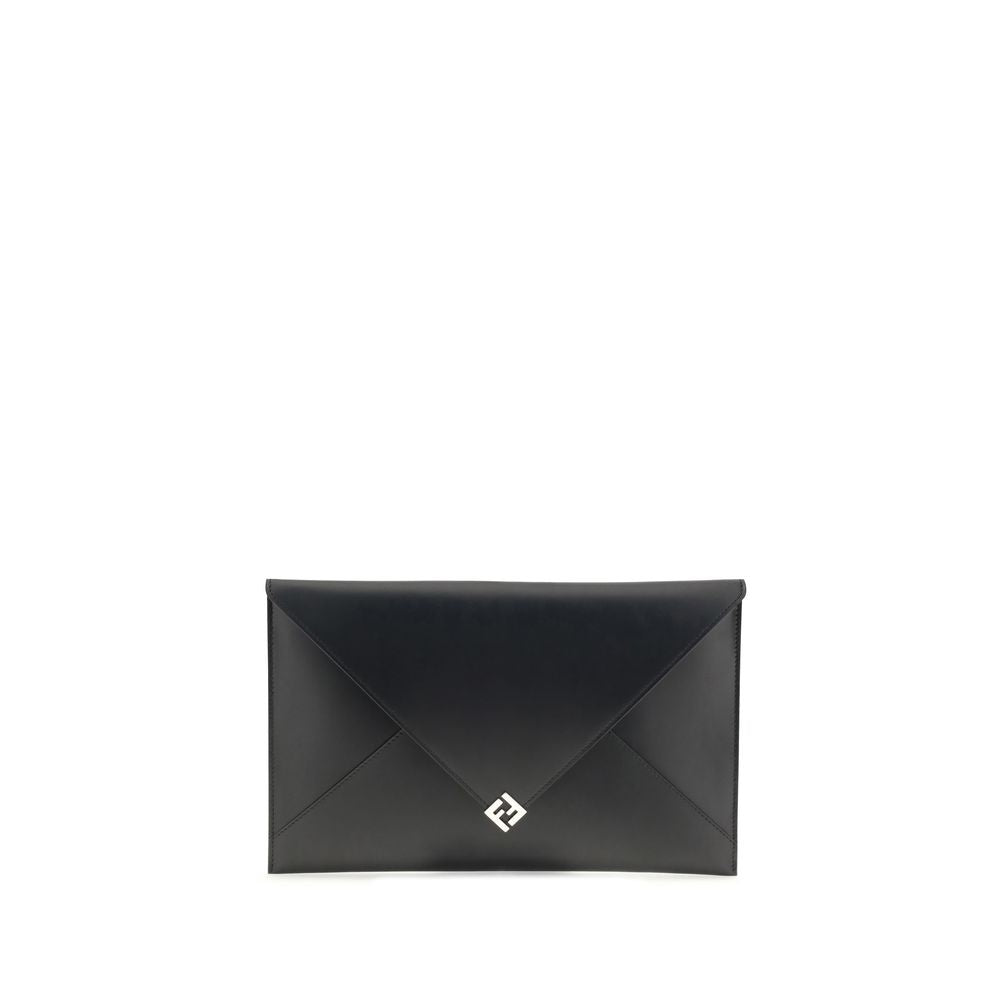 Fendi Large Squared FF Pouch $1798.00 Fendi Luzworld