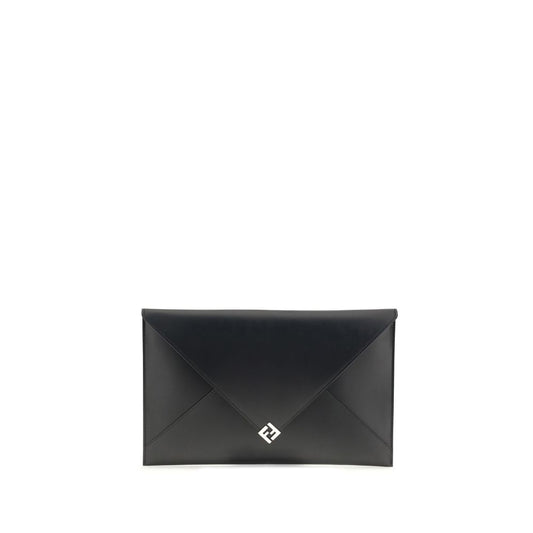 Fendi Large Squared FF Pouch $1798.00 Fendi Luzworld