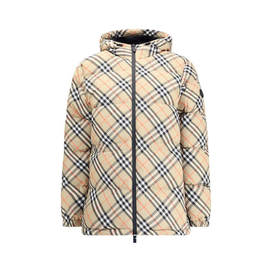 Burberry Hooded Check Down Jacket $3396.00 Burberry Luzworld