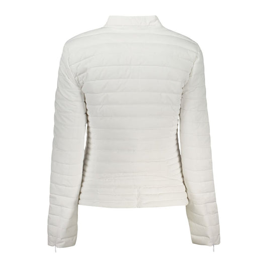 Guess Jeans White Polyethylene Jackets & Coat $325.00 Guess Jeans Luzworld