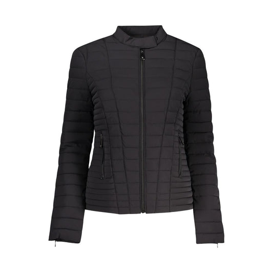 Guess Jeans Black Polyethylene Jackets & Coat $318.00 Guess Jeans Luzworld