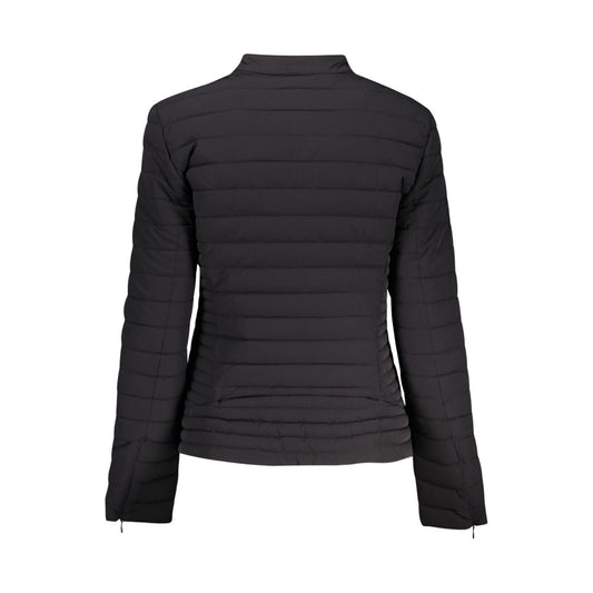 Guess Jeans Black Polyethylene Jackets & Coat $318.00 Guess Jeans Luzworld