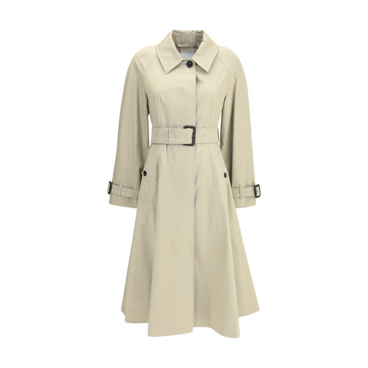 Burberry Ellingham fit-and-flare long gabardine Trench Coat $4588.00 Burberry Luzworld