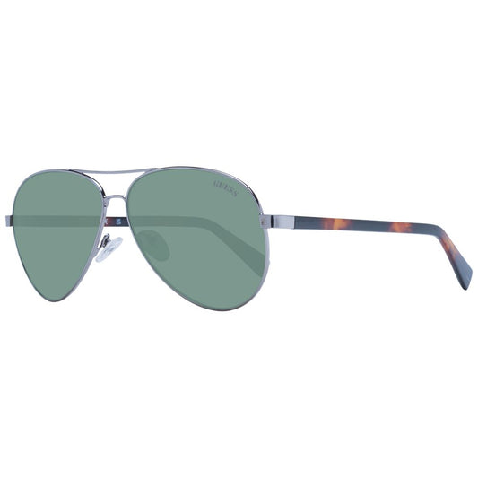 Guess Silver Unisex Sunglass $185.00 Guess Luzworld