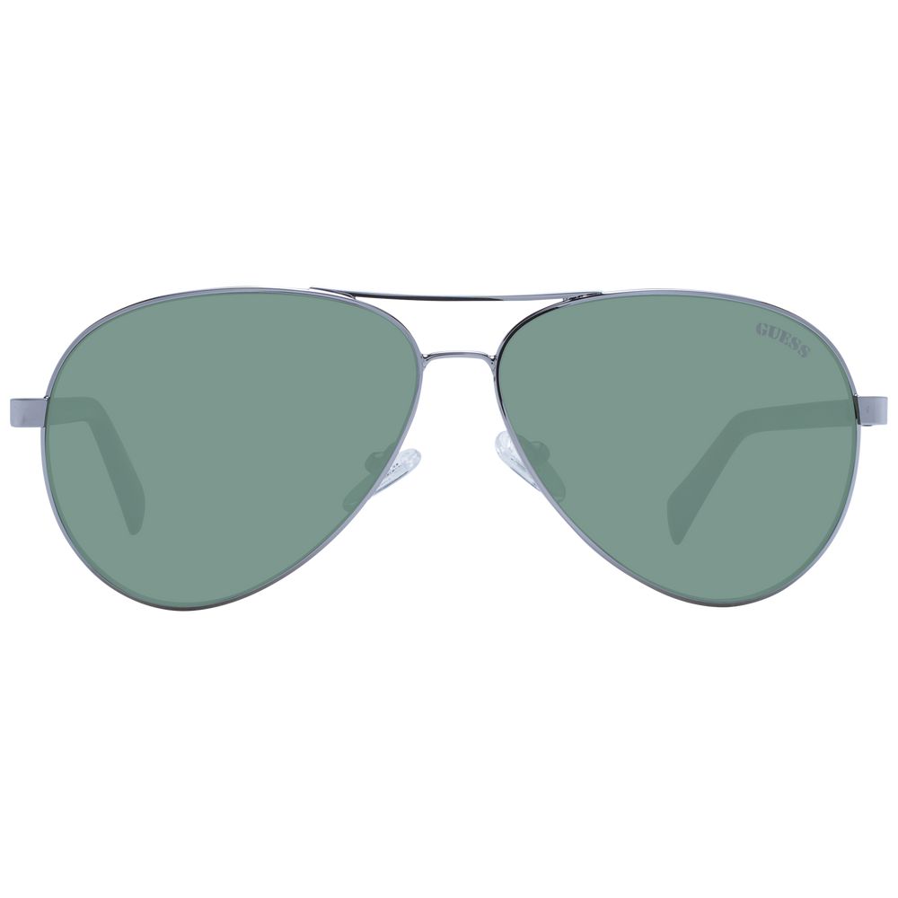 Guess Silver Unisex Sunglass $185.00 Guess Luzworld