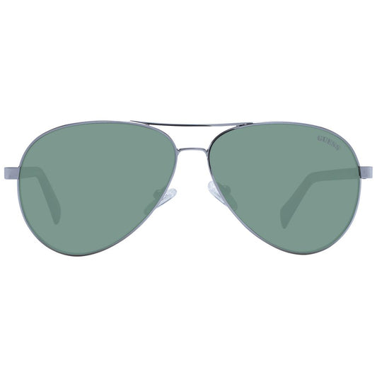 Guess Silver Unisex Sunglass $185.00 Guess Luzworld