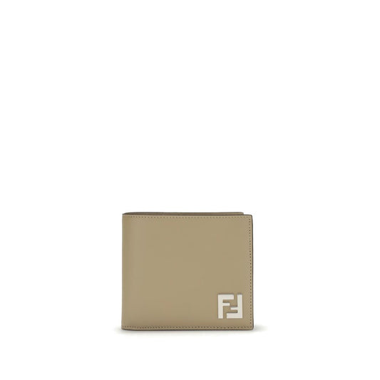 Fendi FF leather and canvas bifold Wallet $902.00 Fendi Luzworld