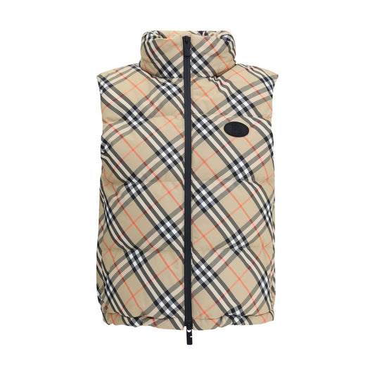 Burberry Check vest Down Jacket $2505.00 Burberry Luzworld
