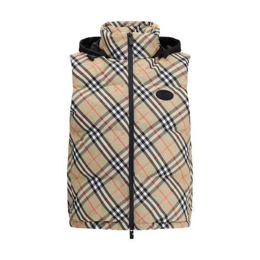 Burberry Check vest Down Jacket $2505.00 Burberry Luzworld
