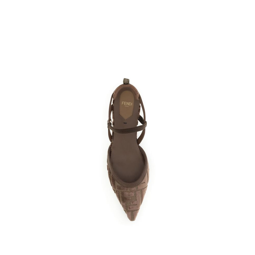 Fendi Colibrì Lite slingback Ballerinas $1652.00 Fendi Luzworld