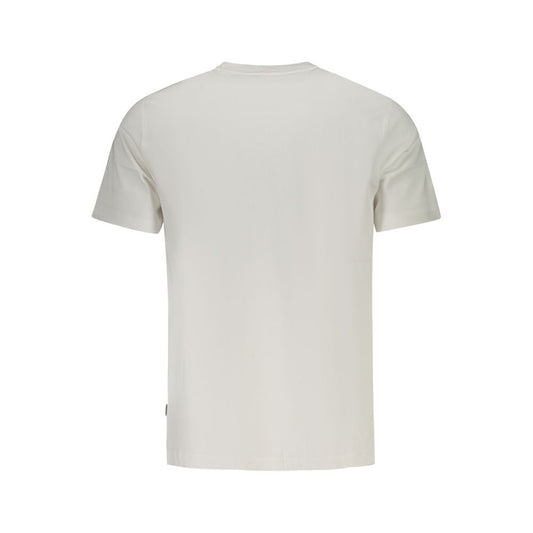 Guess Jeans White Cotton Men T-Shirt