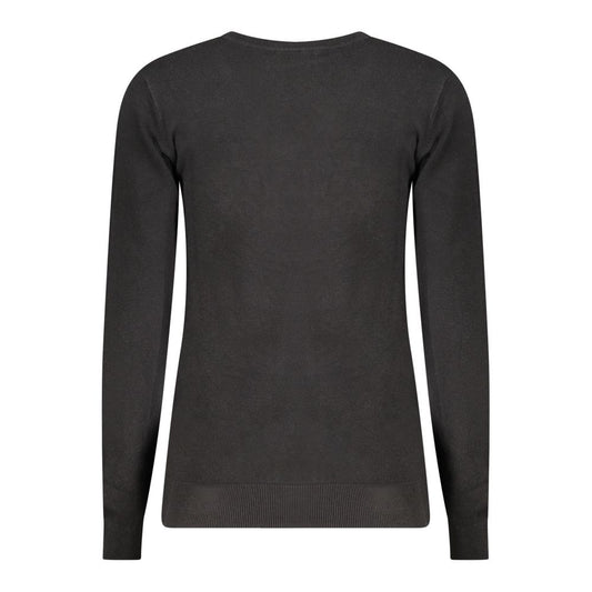 Guess Jeans Black Viscose Women Sweater $213.00 Guess Jeans Luzworld