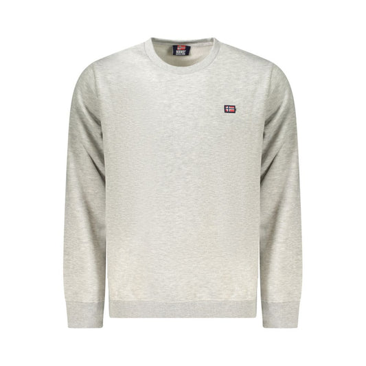 Norway 1963 Gray Cotton Men Sweater