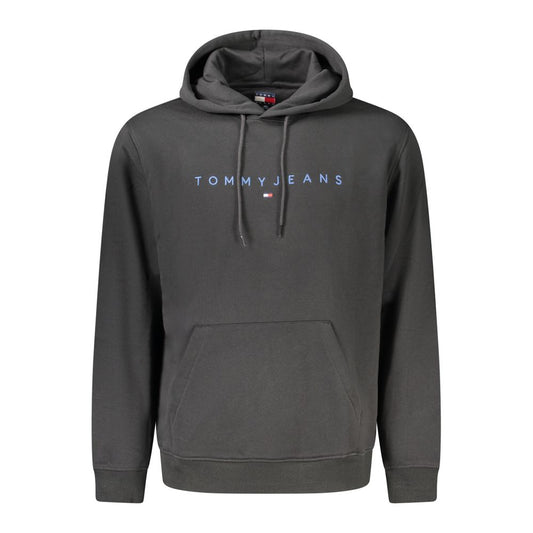 Tommy Hilfiger Black Cotton Men Sweater