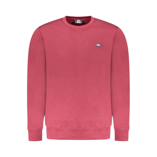 Norway 1963 Red Cotton Men Sweater
