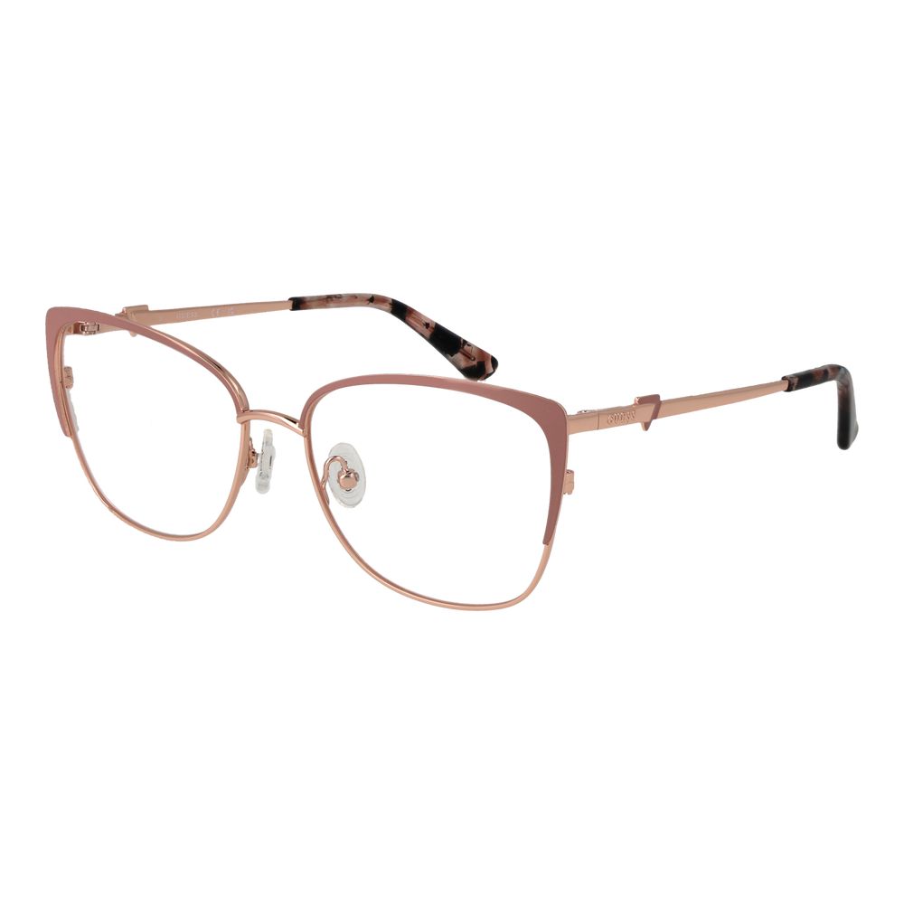 Guess Pink Women Glasses Frame $207.00 Guess Luzworld