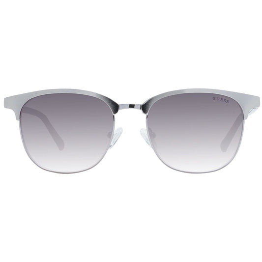 Guess Silver Men Sunglass $200.00 Guess Luzworld