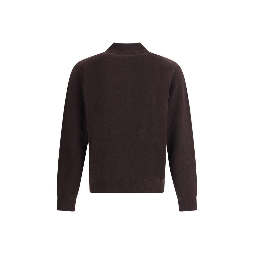 Burberry Cashmere long-sleeved polo Sweater $2028.00 Burberry Luzworld