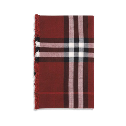 Burberry Reversible Check wool and silk Scarf $1074.00 Burberry Luzworld
