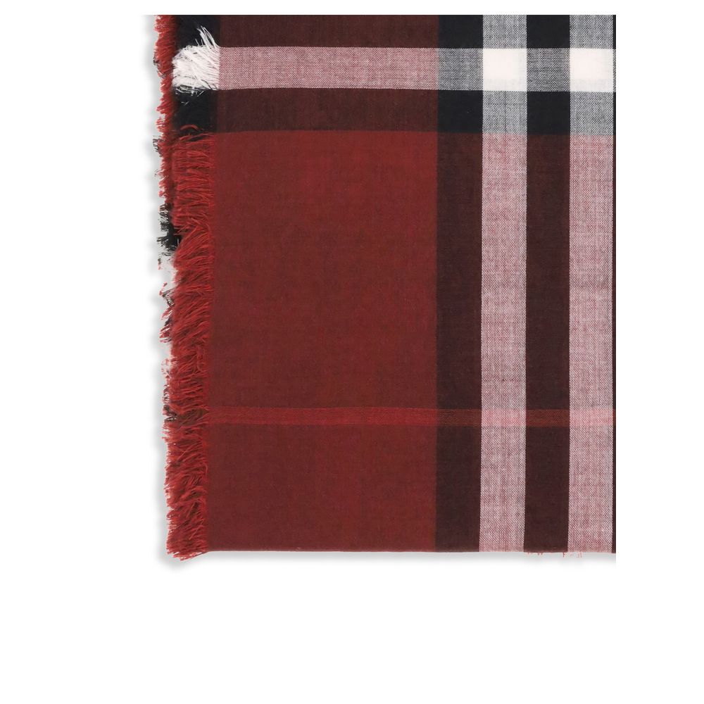 Burberry Reversible Check wool and silk Scarf $1074.00 Burberry Luzworld