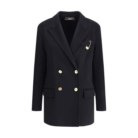 Versace Wool and cachemire Double-breasted Coat $5074.00 Versace Luzworld