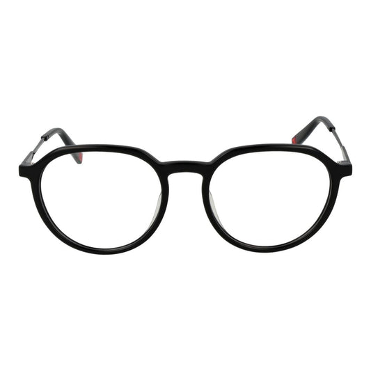 Fila Black Unisex Glasses Frame $207.00 Fila Luzworld