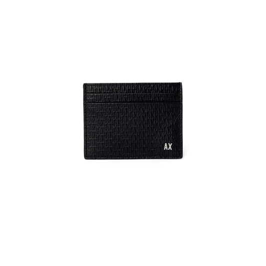 Armani Exchange Black Leather Wallet $162.00 Armani Exchange Luzworld