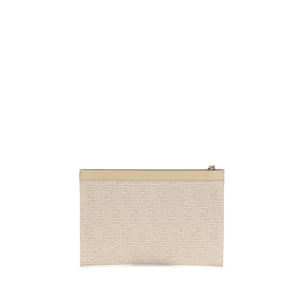 Fendi denim Pouch $1074.00 Fendi Luzworld