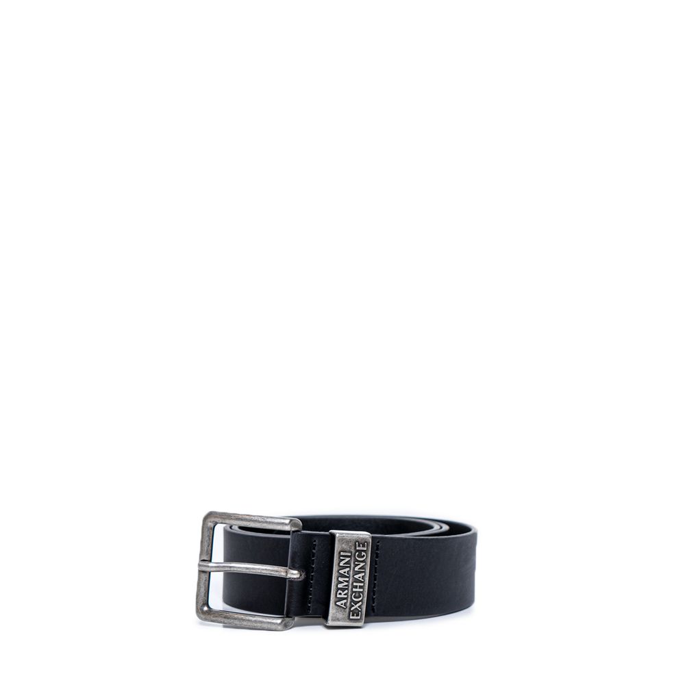 Armani Exchange Black Leather Belt $177.00 Armani Exchange Luzworld