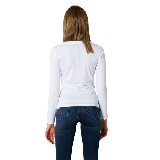 Armani Exchange White Cotton Long Sleeve $164.00 Armani Exchange Luzworld