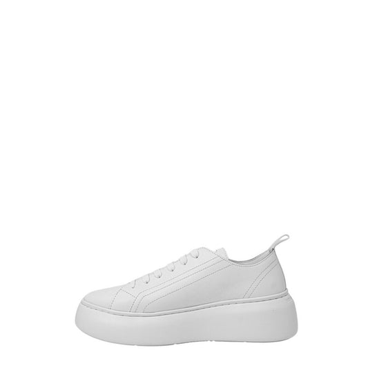 Armani Exchange White Leather Sneaker $347.00 Armani Exchange Luzworld