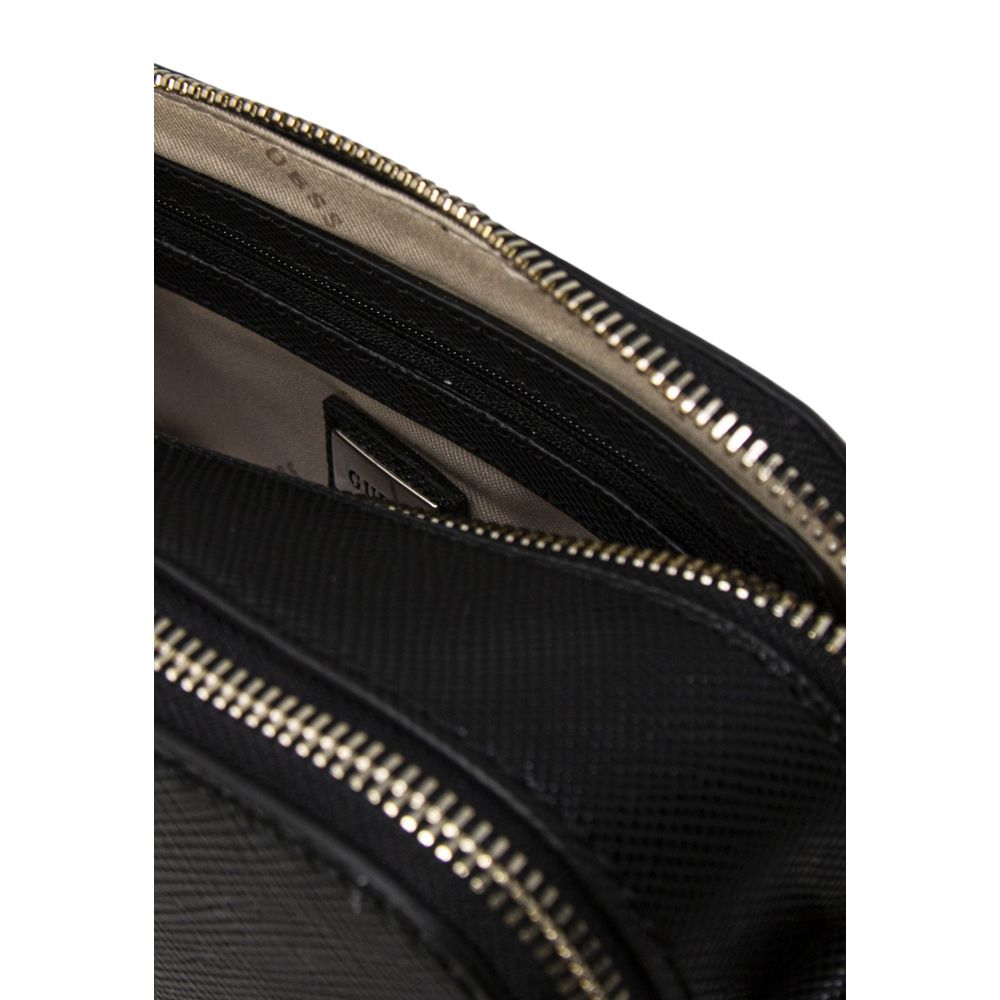 Guess Black Polyethylene Handbag $267.00 Guess Luzworld